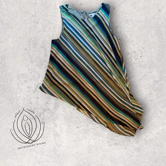 Stripped pant suit tank top - Picture 1 of 2